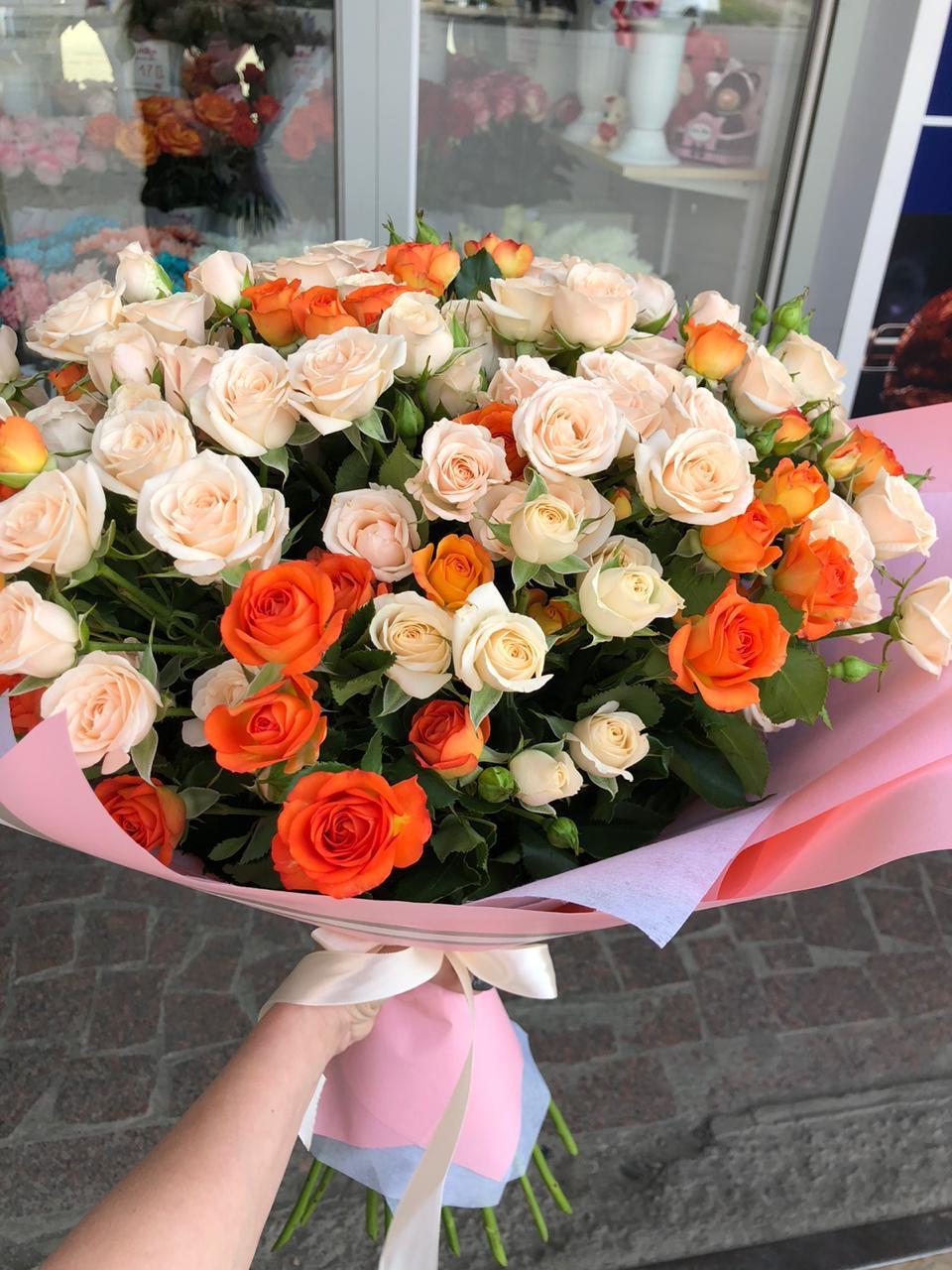 Букет из кустовых розочек микс 🌹💐💖. Для самых любимых💕. Чтобы сделать приятно близкому… — ТЦ «Добрыня», Петрозаводск