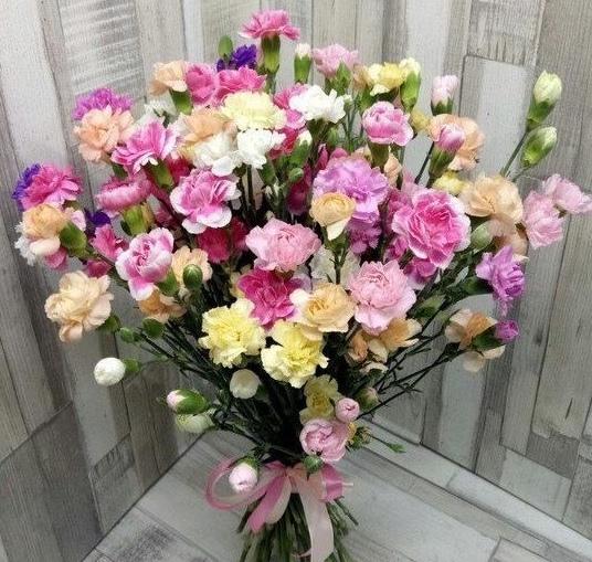 Обалденные букеты из 25 кустовых гвоздик. по спец цене всего 890 руб.🔥🥰❤👍🏻 — ТЦ «Добрыня», Петрозаводск